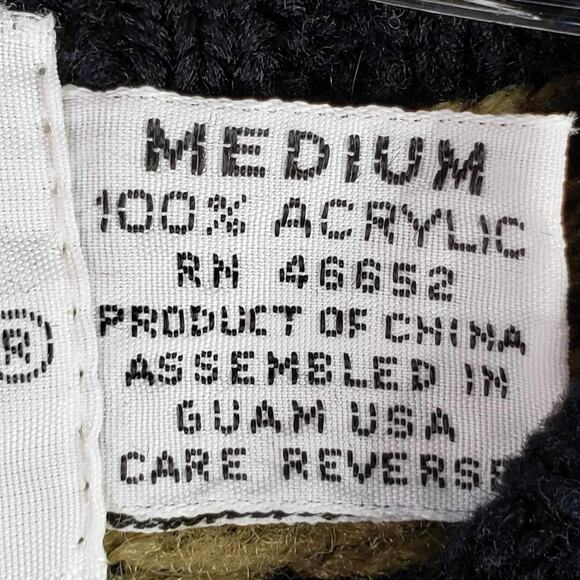 McGregor Sweater Mens Size Medium M Chunky Knit Y2K Crewneck Vtg Biggie - Picture 5 of 8